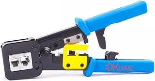 Outil de sertissage tout-en-un rj12/rj45 decurve de divine pour connecteurs passthrough/ez cat 3/cat 5 e/cat 6/cat 7. L'expérience e-commerce réinventée par Diaytar au Sénégal