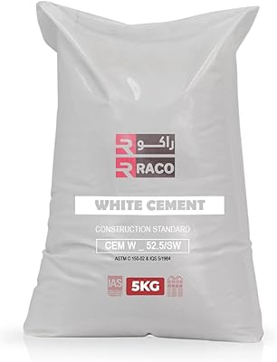Poudre de ciment blanc raco pour combler les fissures adhésif universel pour la réparation