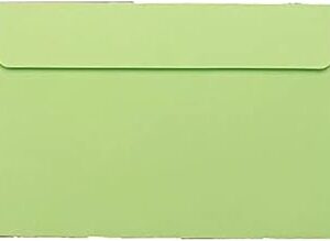 20 enveloppes colorées de 6,3 x 4,33 pouces pour cartes cadeaux et cartes de visite avec colle résistante à l'humidité, paquet de 20 (vert). Gagnez du temps et de l'argent avec Diaytar