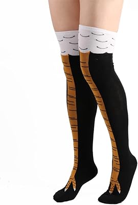 Babypski chaussettes drôles de jambe de poulet 3d cuisse haute chaussettes mignonnes à