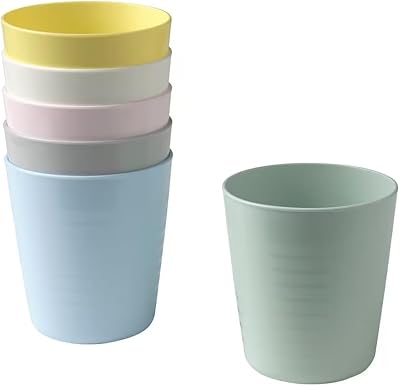 Lunettes multicolores ikea pour jeunes enfants (tasse callas), parfaites pour les fêtes d'anniversaire