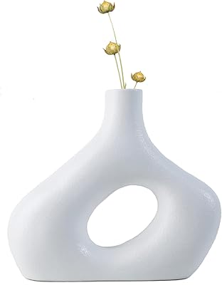 Vases en céramique pour la décoration de la maison vases blancs décoration