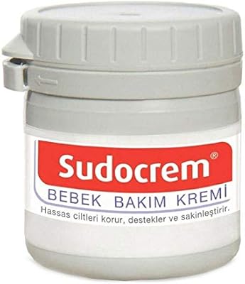 Crème thérapeutique antiseptique sudokrem pour l'érythème fessier, l'eczéma et les brûlures (125 g)