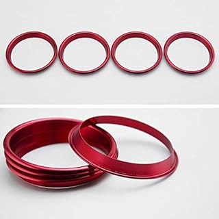 Cadre de climatiseur de voiture en fibre de carbone/plastique abs, accessoires intérieurs