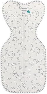 Love to dream, lange d'emmaillotage original en bambou, gris, nb