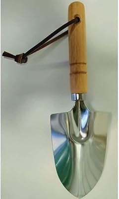 Pelle de jardin en bois avec poignée antidérapante confortable pour la plantation, la transplantation,