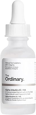 Le sérum ordinaire résistant aux taches d'alpha-arbutine et d'acide hyaluronique (30 ml)