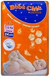 Couches baby chic (xl 12 kg et plus) - 24 pièces. Diaytar : L'excellence du service, la douceur des prix