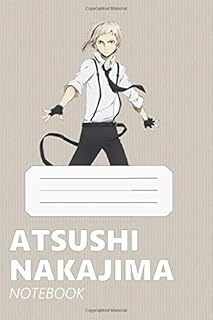 Cahier atsushi nakajima : bungo stray dogs, atsushi, 112 pages lignées, 6 x