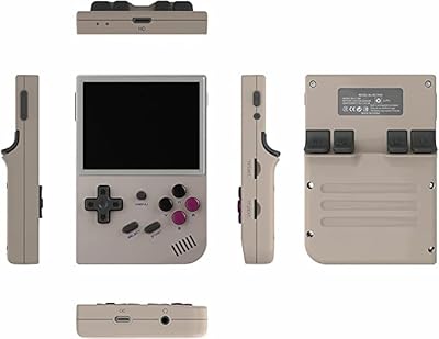 Console de jeu portable anbernick rg35xx avec 5 000 jeux, écran ips oca