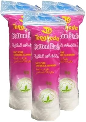 3 paquets de cotons de luxe pour le nettoyage du visage et le démaquillage