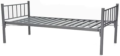 Lit simple robuste en métal de furniture for us, dimensions 90 x 190