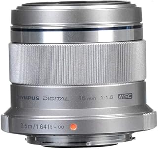 Objectif olympus v311030bu00 m.zuiko digital ed 45mm f1.8 pour appareils photo reflex numériques