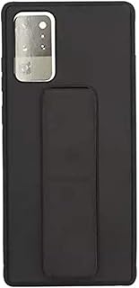 Coque arrière magnétique avec dragonne pour samsung galaxy note 20 (noir)