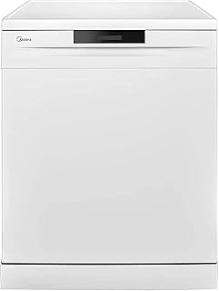 Lave-vaisselle pose libre midea, 14 réglages, 6 programmes automatiques, silencieux et très économe