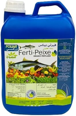 Engrais organique liquide à base de poisson ferti-peixe 4l approuvé par moccae