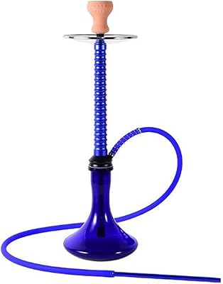 Ensemble de narguilé arabe, grand pilier moyen à tuyau unique avec 80 trous