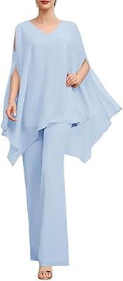 Zhongqifen – ensemble deux pièces pantalon d'invité de mariage pour femme, tenue