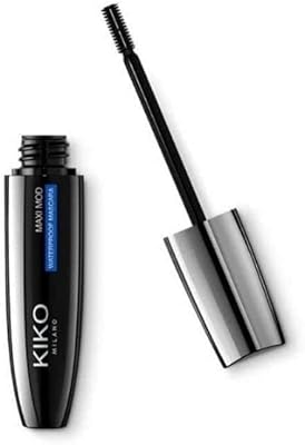 Mascara waterproof kiko milano maxi mode | mascara waterproof avec mini-brosse pour une définition