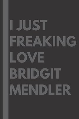 J'adore bridgit mendler : carnet de notes ligné, cadeau d'anniversaire pour les amoureux