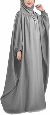 Robe de prière islamique pour femmes abaya kaftan vêtements hijab une pièce