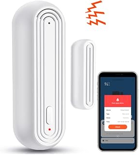 Capteur d'alarme intelligent de porte et de fenêtre wanti par tuya wifi, détecteur