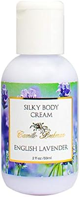 Crème soyeuse pour le corps camille beckman lavande anglaise 2 oz