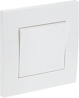 Schneider electric kb31r vivas blanc - interrupteur à panneau 2 voies 1 groupe
