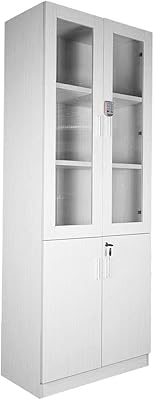 Mahmayi 1123 bibliothèque numérique pleine hauteur armoire de bureau avec étagères de rangement