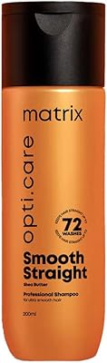 Matrix opti care smooth straight shampooing professionnel pour cheveux ultra lisses
