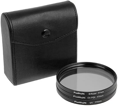 Kit de filtres photodiox polariseur circulaire diffuseur souple 77 mm pour objectifs
