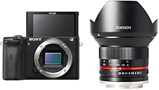 Appareil photo sans miroir sony alpha a6600 | noir | ilce-6600 avec objectif