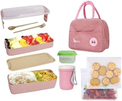 Boîte à déjeuner japonaise, boîte à déjeuner japonaise 3 en 1, boîte à