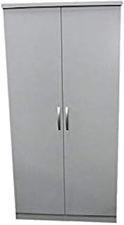 Meuble en bois blanc à deux portes, pour chambres d'enfants et d'adultes