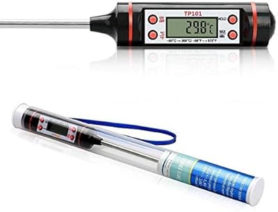Thermomètre de cuisine numérique à batterie gratuite pour mesurer la température