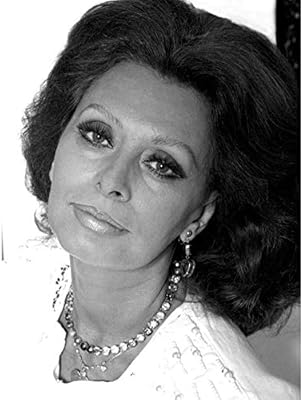 Warren portrait actrice sophia loren head shot photo art print toile premium décoration