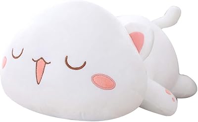 Jouet en peluche kawaii kawaii 35-65, poupée en peluche chat mignon, jouets