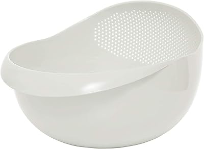 Passoire en silicone firkus panier égouttoir à riz et fruits linge avec poignée