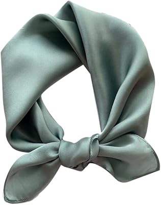 Écharpe 100 % soie de mûrier pour femme, foulard carré en satin taille