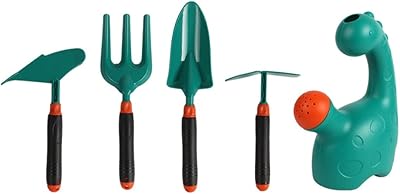 Yelajoy ensemble d'outils de jardinage pour enfants ensemble de jouets d'extérieur jeu d'arrière-cour