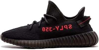 Baskets unisexe yeezy boost adidas 350 rouge noir 38 eu