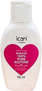 Dissolvant pour vernis à ongles ican london 100 % pure acétone gel uv