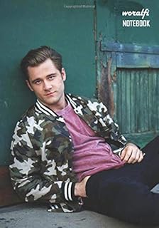 Cahier : carnet luke benward 129 pages, agenda ligné, carnet de notes moyen