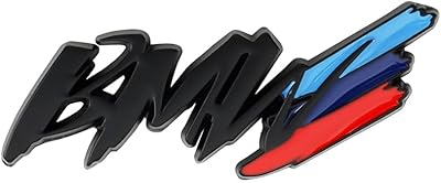 Badge de remplacement bmw d'origine, emblème latéral en métal 3d, autocollant de modification