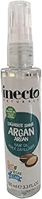 Huile capillaire brillance exquise inecto naturals, 3,3 fl oz (100 ml)