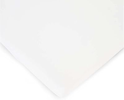 Drap de lit pour enfant avec bords élastiques, taille 70x140 cm - blanc