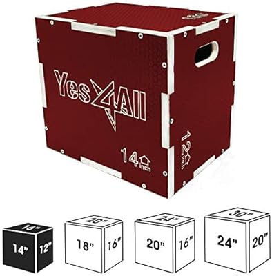 Yes4all boîte de charrue en bois 3 en 1, plate-forme plumtree box