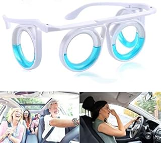 Lunettes anti-mouvements - mal des transports, mal de mer, mal de l'air et vertiges - légères, portables et anti-nausées adaptées aux voyages, jeux, promenades en avion, bateau ou voiture pour enfants et adultes. Diaytar : Faites des achats intelligents en quelques clics