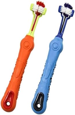 Brosse à dents spark skies pour animaux de compagnie, brosse à dents à