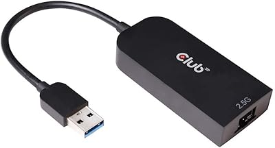 Adaptateur 3d dogs usb 3.2 gen 1 type-a-z2, 5 gigabit ethernet st./bu. schwarz